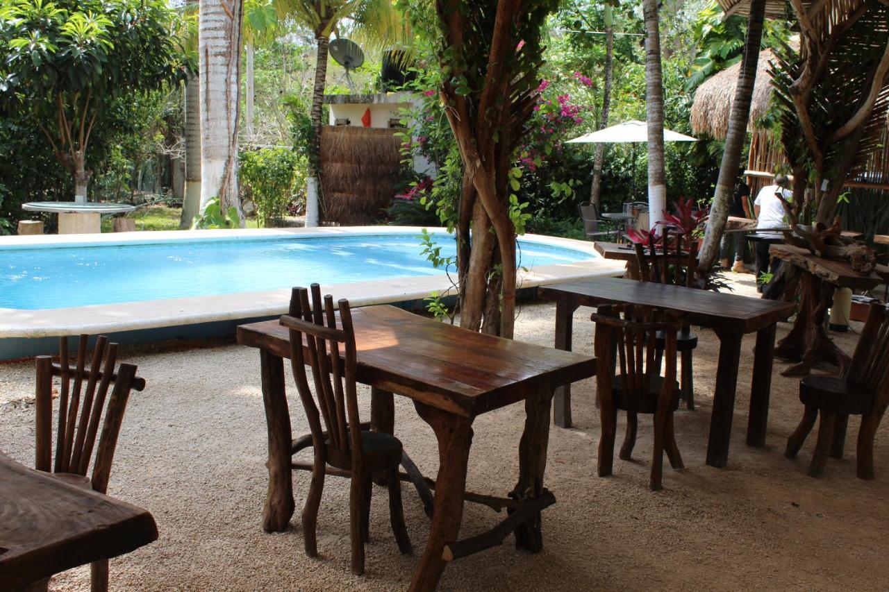 Cabanas La Alborada Villa Tulum Kültér fotó
