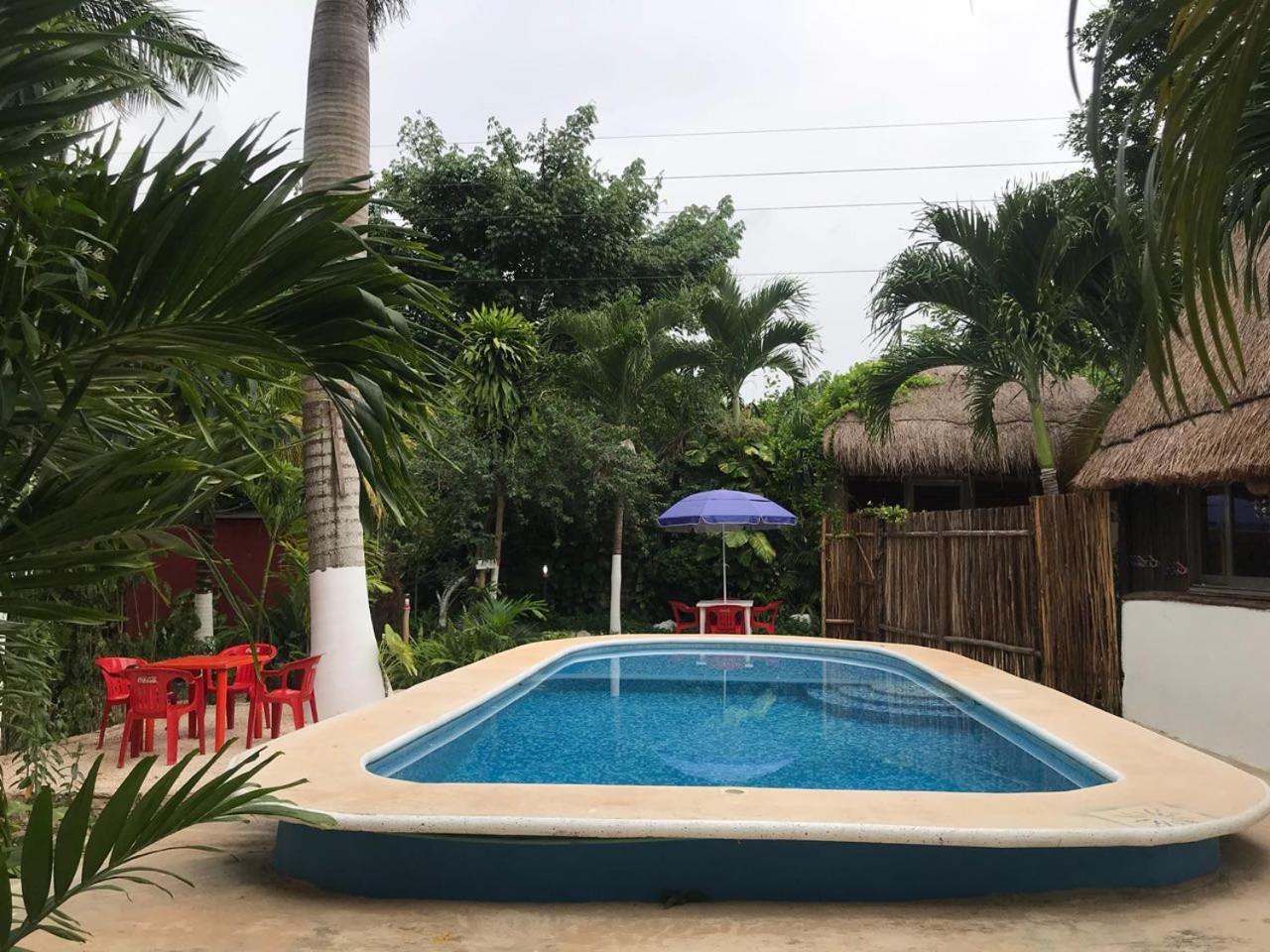 Cabanas La Alborada Villa Tulum Kültér fotó